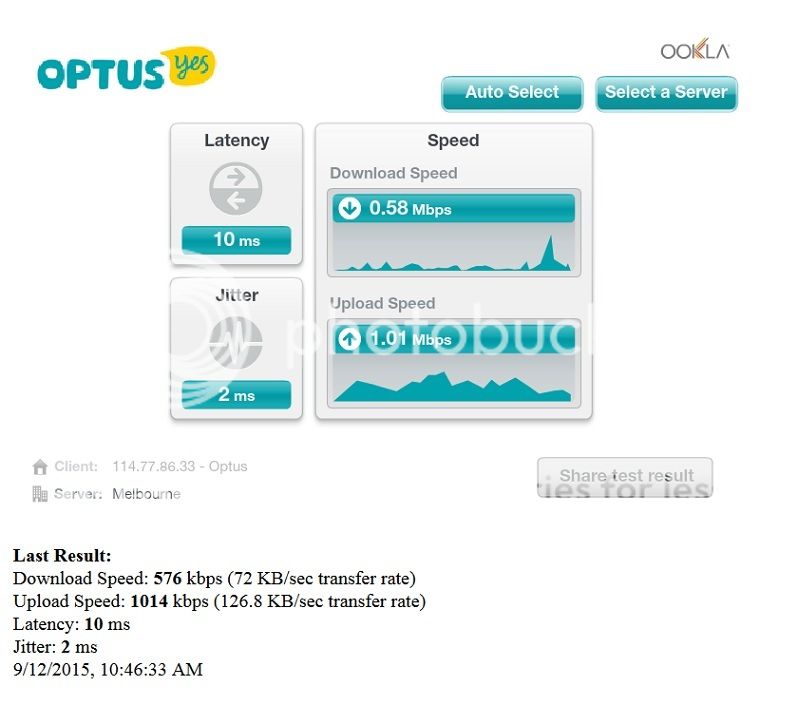 Optus Throttling/Upgrading? Optus Cable