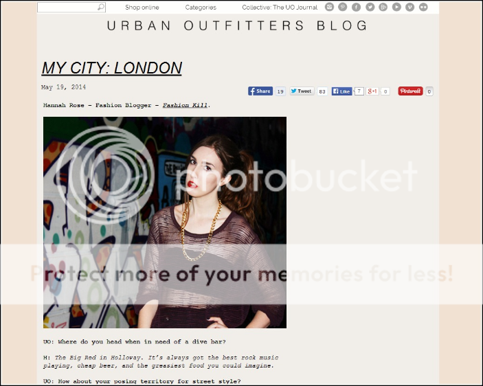 FASHION KILL blog, by Hannah May Rose †