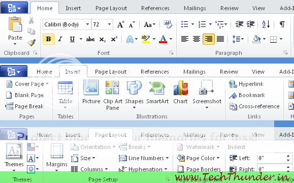 Microsoft Office Word 2010 Exclusive Screenshots
