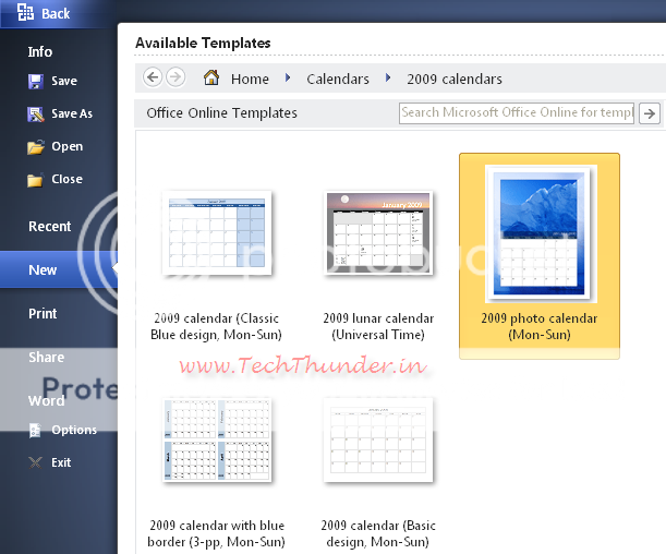 Microsoft Office Word 2010 Exclusive Screenshots
